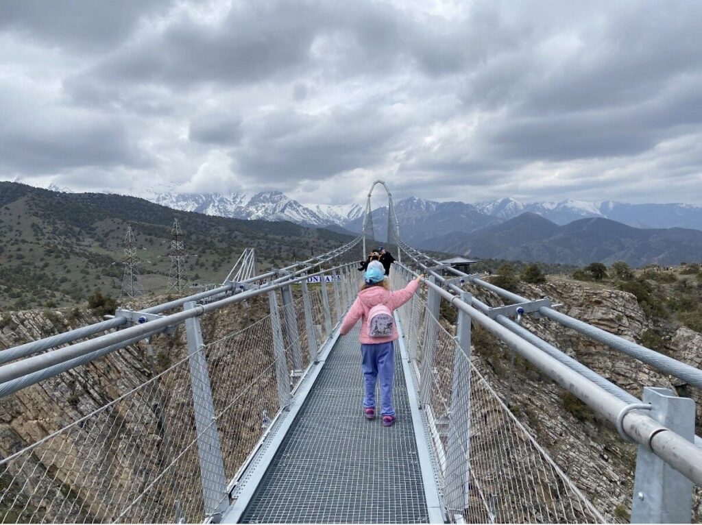 Zaamin National Park and glass bridge