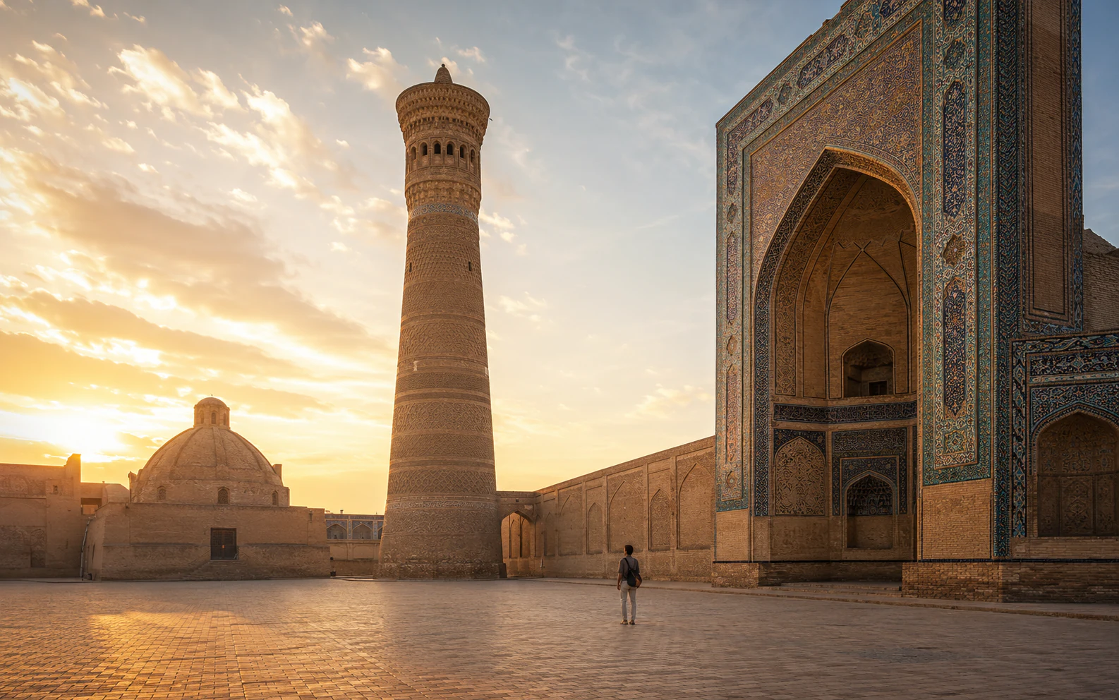 Tashkent Samarkand and Bukhara journey - Silk Road Elite - Silk Road Elite Blue tiled Silk Road architecture in Samarkand and Bukhara