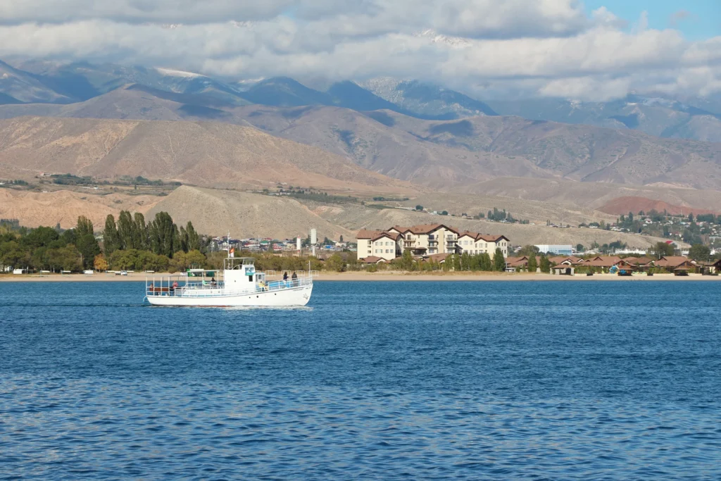 Lake Issyk-Kul near Cholpon-Ata