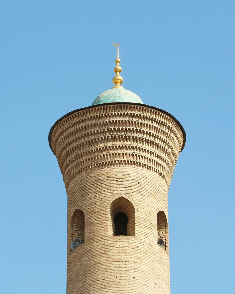 Minaret detail of Hazrati Imam Mosque, Tashkent