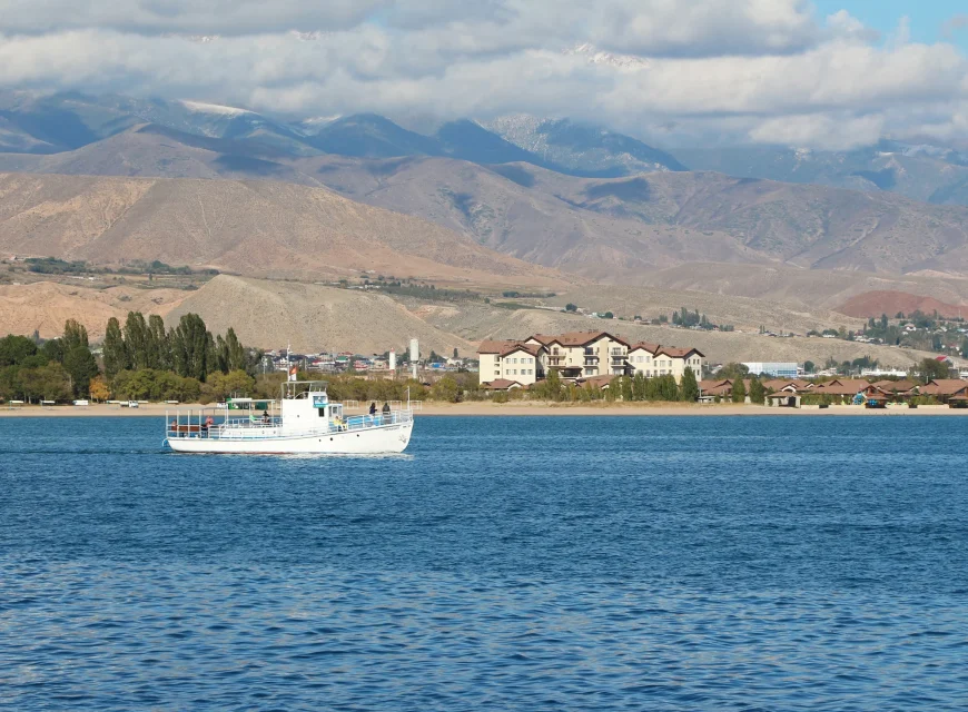 Lake Issyk-Kul near Cholpon-Ata